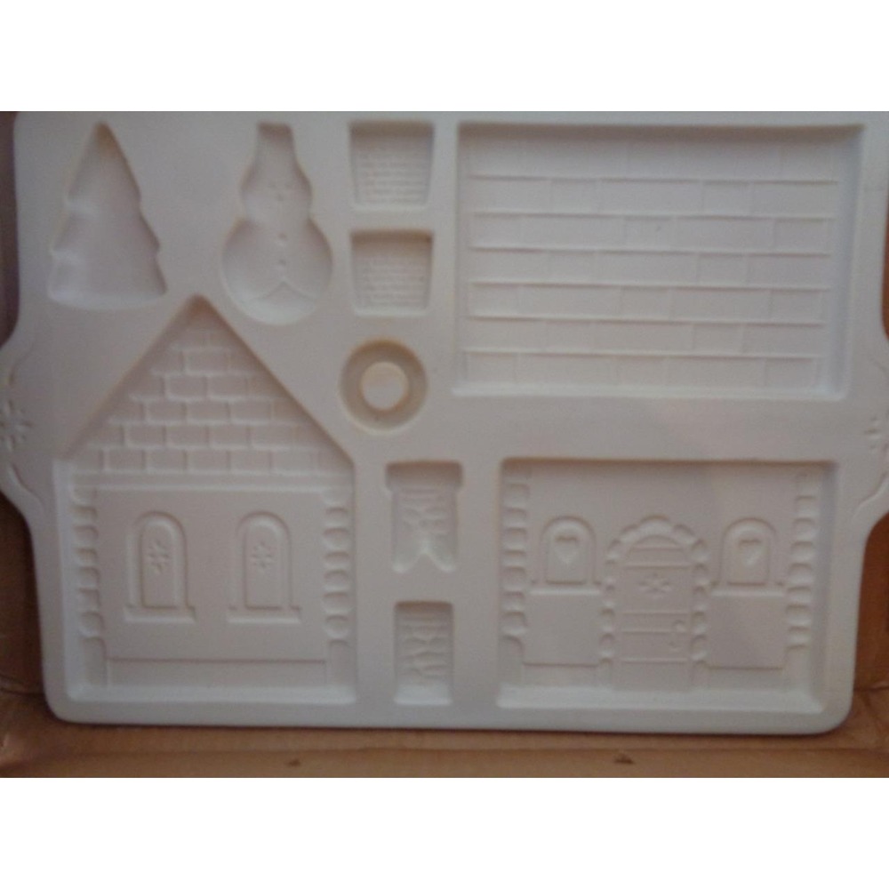 1995 Longaberger Gingerbread Country Cottage House Cookie Mold
